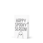 Happy Spooky Season! Ghost – Halloween-Themed Greeting Card