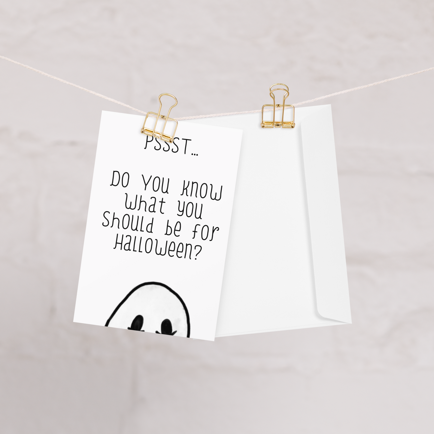 You Should Be Mine for Halloween – Romantic Halloween Greeting Card