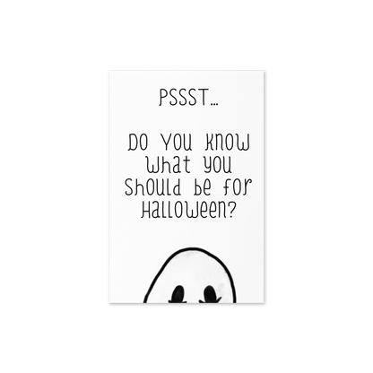 You Should Be Mine for Halloween – Romantic Halloween Greeting Card