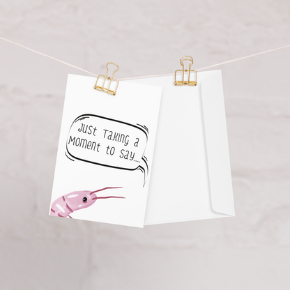 You’re Shrimply the Best! - Birthday Greeting Card