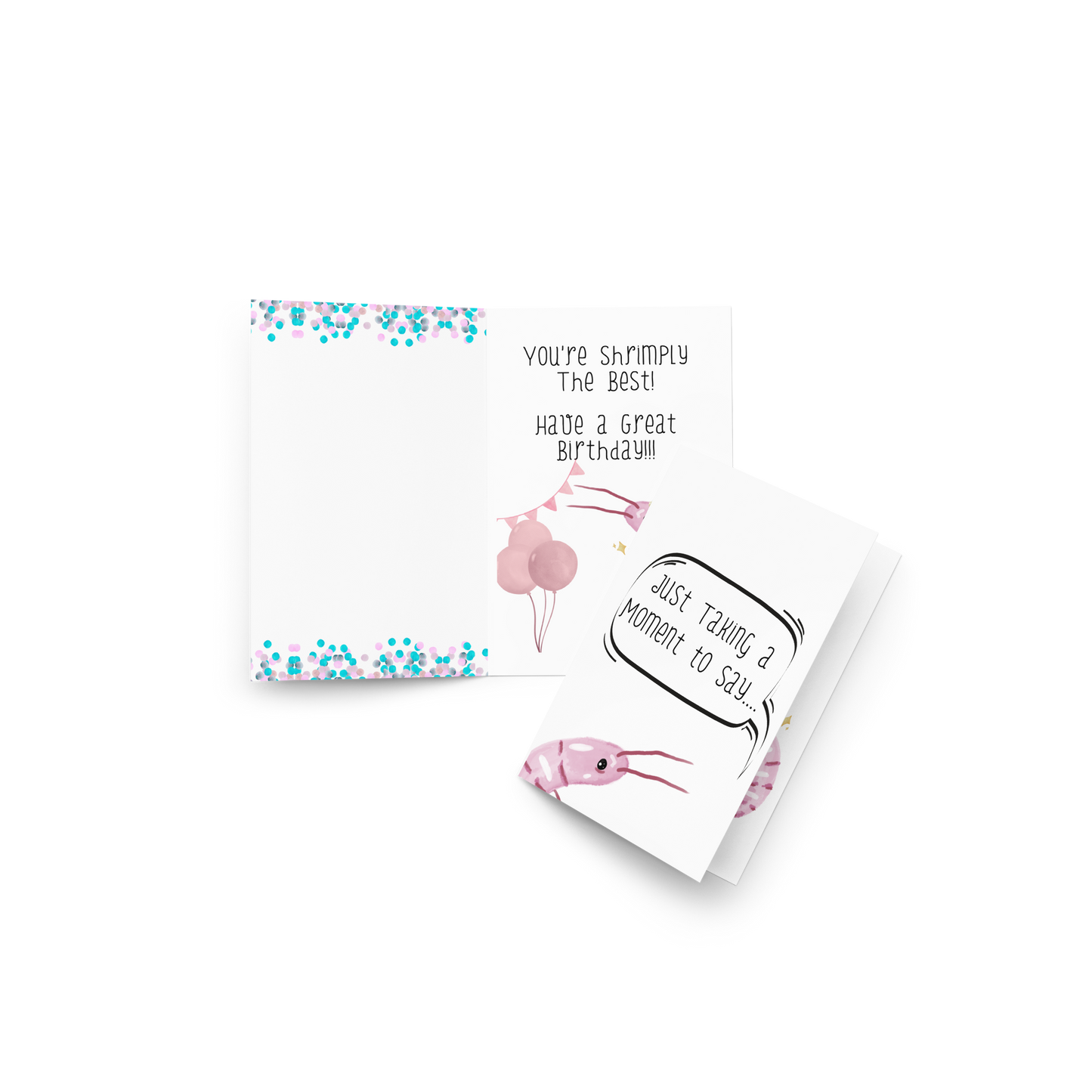 You’re Shrimply the Best! - Birthday Greeting Card