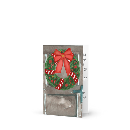 Festive Wreath Holiday Card