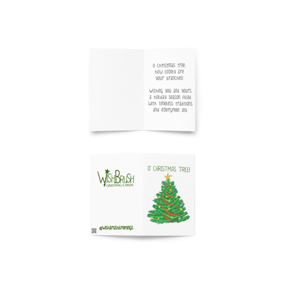 Christmas Tree Magic Holiday Card