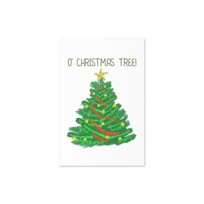 Christmas Tree Magic Holiday Card