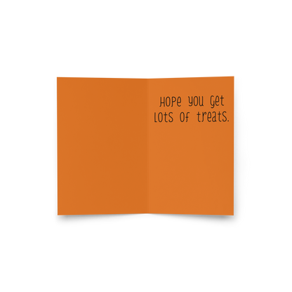 Happy Hallo-Weenie - Halloween Themed Greeting Card