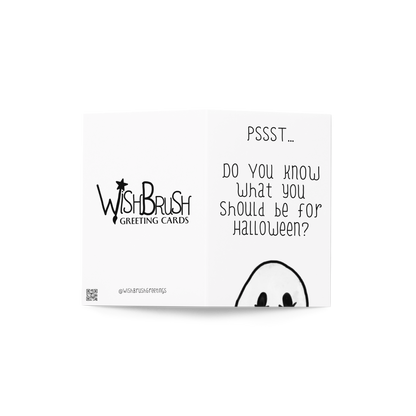 You Should Be Mine for Halloween – Romantic Halloween Greeting Card